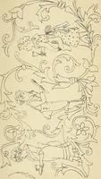 An illustration from Briggs' patent transferring designs (1880)