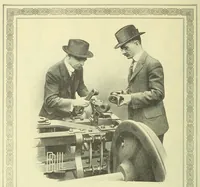 An illustration from Brill magazine (1907)
