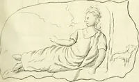 An illustration from Britannia romana: : or, The Roman antiquities of Britain: in three books. I. History of all the Roman transactions in Britain, also description of the Roman walls. II. Collection of the Roman inscriptions and sculptures discovered in Britain. III. The Roman geography of Britain, in which are given the originals of Ptolemy, Antonini Itinerarium, the Notitia, the anonymous Ravennas and Peutinger's table, so far as they relate to this island. To which are added a chronological table, and indexes to the inscriptions and sculptures. Also geographical indexes both of the Latin and English names of the Roman places in Britain, and a general index to the work (1732)