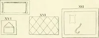 An illustration from Britannia romana: : or, The Roman antiquities of Britain: in three books. I. History of all the Roman transactions in Britain, also description of the Roman walls. II. Collection of the Roman inscriptions and sculptures discovered in Britain. III. The Roman geography of Britain, in which are given the originals of Ptolemy, Antonini Itinerarium, the Notitia, the anonymous Ravennas and Peutinger's table, so far as they relate to this island. To which are added a chronological table, and indexes to the inscriptions and sculptures. Also geographical indexes both of the Latin and English names of the Roman places in Britain, and a general index to the work (1732)