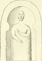 An illustration from Britannia romana: : or, The Roman antiquities of Britain: in three books. I. History of all the Roman transactions in Britain, also description of the Roman walls. II. Collection of the Roman inscriptions and sculptures discovered in Britain. III. The Roman geography of Britain, in which are given the originals of Ptolemy, Antonini Itinerarium, the Notitia, the anonymous Ravennas and Peutinger's table, so far as they relate to this island. To which are added a chronological table, and indexes to the inscriptions and sculptures. Also geographical indexes both of the Latin and English names of the Roman places in Britain, and a general index to the work (1732)