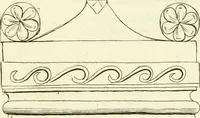 An illustration from Britannia romana: : or, The Roman antiquities of Britain: in three books. I. History of all the Roman transactions in Britain, also description of the Roman walls. II. Collection of the Roman inscriptions and sculptures discovered in Britain. III. The Roman geography of Britain, in which are given the originals of Ptolemy, Antonini Itinerarium, the Notitia, the anonymous Ravennas and Peutinger's table, so far as they relate to this island. To which are added a chronological table, and indexes to the inscriptions and sculptures. Also geographical indexes both of the Latin and English names of the Roman places in Britain, and a general index to the work (1732)