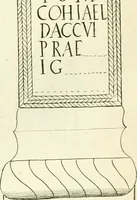 Picture 144 of 240 from Britannia romana: : or, The Roman antiquities of Britain: in three books. I. History of all the Roman transactions in Britain, also description of the Roman walls. II. Collection of the Roman inscriptions and sculptures discovered in Britain. III. The Roman geography of Britain, in which are given the originals of Ptolemy, Antonini Itinerarium, the Notitia, the anonymous Ravennas and Peutinger's table, so far as they relate to this island. To which are added a chronological table, and indexes to the inscriptions and sculptures. Also geographical indexes both of the Latin and English names of the Roman places in Britain, and a general index to the work (1732), leaf 426