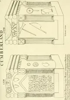 An illustration from Britannia romana: : or, The Roman antiquities of Britain: in three books. I. History of all the Roman transactions in Britain, also description of the Roman walls. II. Collection of the Roman inscriptions and sculptures discovered in Britain. III. The Roman geography of Britain, in which are given the originals of Ptolemy, Antonini Itinerarium, the Notitia, the anonymous Ravennas and Peutinger's table, so far as they relate to this island. To which are added a chronological table, and indexes to the inscriptions and sculptures. Also geographical indexes both of the Latin and English names of the Roman places in Britain, and a general index to the work (1732)