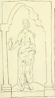 An illustration from Britannia romana: : or, The Roman antiquities of Britain: in three books. I. History of all the Roman transactions in Britain, also description of the Roman walls. II. Collection of the Roman inscriptions and sculptures discovered in Britain. III. The Roman geography of Britain, in which are given the originals of Ptolemy, Antonini Itinerarium, the Notitia, the anonymous Ravennas and Peutinger's table, so far as they relate to this island. To which are added a chronological table, and indexes to the inscriptions and sculptures. Also geographical indexes both of the Latin and English names of the Roman places in Britain, and a general index to the work (1732)