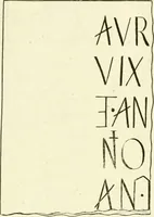 An illustration from Britannia romana: : or, The Roman antiquities of Britain: in three books. I. History of all the Roman transactions in Britain, also description of the Roman walls. II. Collection of the Roman inscriptions and sculptures discovered in Britain. III. The Roman geography of Britain, in which are given the originals of Ptolemy, Antonini Itinerarium, the Notitia, the anonymous Ravennas and Peutinger's table, so far as they relate to this island. To which are added a chronological table, and indexes to the inscriptions and sculptures. Also geographical indexes both of the Latin and English names of the Roman places in Britain, and a general index to the work (1732)
