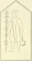 An illustration from Britannia romana: : or, The Roman antiquities of Britain: in three books. I. History of all the Roman transactions in Britain, also description of the Roman walls. II. Collection of the Roman inscriptions and sculptures discovered in Britain. III. The Roman geography of Britain, in which are given the originals of Ptolemy, Antonini Itinerarium, the Notitia, the anonymous Ravennas and Peutinger's table, so far as they relate to this island. To which are added a chronological table, and indexes to the inscriptions and sculptures. Also geographical indexes both of the Latin and English names of the Roman places in Britain, and a general index to the work (1732)
