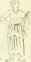 An illustration from Britannia romana: : or, The Roman antiquities of Britain: in three books. I. History of all the Roman transactions in Britain, also description of the Roman walls. II. Collection of the Roman inscriptions and sculptures discovered in Britain. III. The Roman geography of Britain, in which are given the originals of Ptolemy, Antonini Itinerarium, the Notitia, the anonymous Ravennas and Peutinger's table, so far as they relate to this island. To which are added a chronological table, and indexes to the inscriptions and sculptures. Also geographical indexes both of the Latin and English names of the Roman places in Britain, and a general index to the work (1732)