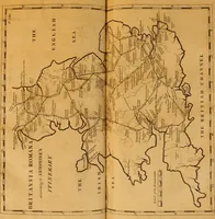 An illustration from Britannia romana: : or, The Roman antiquities of Britain: in three books. I. History of all the Roman transactions in Britain, also description of the Roman walls. II. Collection of the Roman inscriptions and sculptures discovered in Britain. III. The Roman geography of Britain, in which are given the originals of Ptolemy, Antonini Itinerarium, the Notitia, the anonymous Ravennas and Peutinger's table, so far as they relate to this island. To which are added a chronological table, and indexes to the inscriptions and sculptures. Also geographical indexes both of the Latin and English names of the Roman places in Britain, and a general index to the work (1732)