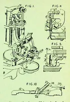 An illustration from British Patent Office - Abridgments Class 112, Sewing and Embroidering 1897-1900 (1903)