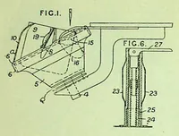 An illustration from British Patent Office - Abridgments Class 112 Sewing Embroidering 1921-1925 (1929)