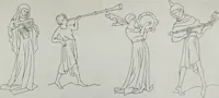 An illustration from British costume during XIX centuries (civil and ecclesiastical) (1910)