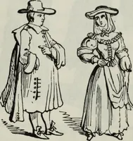 An illustration from British costume during XIX centuries (civil and ecclesiastical) (1910)