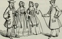 An illustration from British costume during XIX centuries (civil and ecclesiastical) (1910)