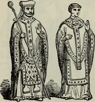 An illustration from British costume during XIX centuries (civil and ecclesiastical) (1910)