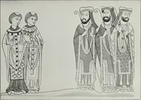 An illustration from British costume during XIX centuries (civil and ecclesiastical) (1910)