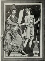 An illustration from British costume during XIX centuries (civil and ecclesiastical) (1910)