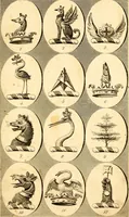 Picture 47 of 114 from British crests : containing the crests and mottos of the families of Great Britain and Ireland; together with those of the principal cities; and a glossary of heraldic terms (1817), leaf 100