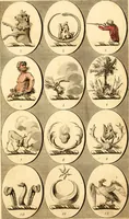 Picture 62 of 114 from British crests : containing the crests and mottos of the families of Great Britain and Ireland; together with those of the principal cities; and a glossary of heraldic terms (1817), leaf 130
