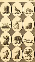 An illustration from British crests : containing the crests and mottos of the families of Great Britain and Ireland; together with those of the principal cities; and a glossary of heraldic terms (1817)