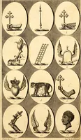 An illustration from British crests : containing the crests and mottos of the families of Great Britain and Ireland; together with those of the principal cities; and a glossary of heraldic terms (1817)