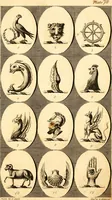 Picture 78 of 114 from British crests : containing the crests and mottos of the families of Great Britain and Ireland; together with those of the principal cities; and a glossary of heraldic terms (1817), leaf 162