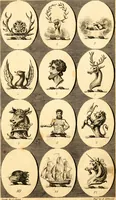 Picture 79 of 114 from British crests : containing the crests and mottos of the families of Great Britain and Ireland; together with those of the principal cities; and a glossary of heraldic terms (1817), leaf 164