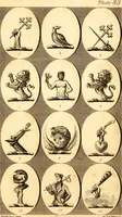 An illustration from British crests : containing the crests and mottos of the families of Great Britain and Ireland; together with those of the principal cities; and a glossary of heraldic terms (1817)