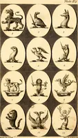 Picture 84 of 114 from British crests : containing the crests and mottos of the families of Great Britain and Ireland; together with those of the principal cities; and a glossary of heraldic terms (1817), leaf 174