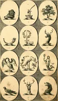 Picture 6 of 114 from British crests : containing the crests and mottos of the families of Great Britain and Ireland; together with those of the principal cities; and a glossary of heraldic terms (1817), leaf 18