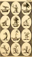 Picture 91 of 114 from British crests : containing the crests and mottos of the families of Great Britain and Ireland; together with those of the principal cities; and a glossary of heraldic terms (1817), leaf 188