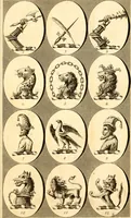 Picture 97 of 114 from British crests : containing the crests and mottos of the families of Great Britain and Ireland; together with those of the principal cities; and a glossary of heraldic terms (1817), leaf 200
