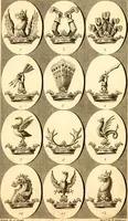 Picture 98 of 114 from British crests : containing the crests and mottos of the families of Great Britain and Ireland; together with those of the principal cities; and a glossary of heraldic terms (1817), leaf 202