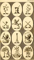 Picture 101 of 114 from British crests : containing the crests and mottos of the families of Great Britain and Ireland; together with those of the principal cities; and a glossary of heraldic terms (1817), leaf 208