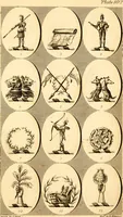 Picture 102 of 114 from British crests : containing the crests and mottos of the families of Great Britain and Ireland; together with those of the principal cities; and a glossary of heraldic terms (1817), leaf 210