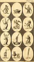 Picture 104 of 114 from British crests : containing the crests and mottos of the families of Great Britain and Ireland; together with those of the principal cities; and a glossary of heraldic terms (1817), leaf 214