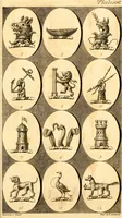 Picture 106 of 114 from British crests : containing the crests and mottos of the families of Great Britain and Ireland; together with those of the principal cities; and a glossary of heraldic terms (1817), leaf 218