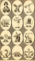 An illustration from British crests : containing the crests and mottos of the families of Great Britain and Ireland; together with those of the principal cities; and a glossary of heraldic terms (1817)