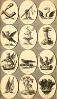 Picture 35 of 114 from British crests : containing the crests and mottos of the families of Great Britain and Ireland; together with those of the principal cities; and a glossary of heraldic terms (1817), leaf 76