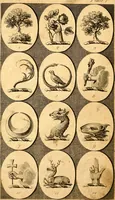 An illustration from British crests : containing the crests and mottos of the families of Great Britain and Ireland; together with those of the principal cities; and a glossary of heraldic terms (1817)