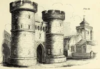 An illustration from The British drawing-book : or, the art of drawing with accuracy and beauty, containing a series of progressive lessons on drawing landscape scenery, marine views, architecture, animals, the human figure, &c. &c. also, a complete system of practical perspective, illustrated with numerous practical subjects (1845)