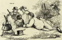 An illustration from The British drawing-book : or, the art of drawing with accuracy and beauty, containing a series of progressive lessons on drawing landscape scenery, marine views, architecture, animals, the human figure, &c. &c. also, a complete system of practical perspective, illustrated with numerous practical subjects (1845)