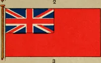 Picture 19 of 26 from British flags, their early history, and their development at sea; with an account of the origin of the flag as a national device (1922), leaf 160