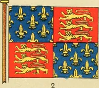 Picture 13 of 22 from British flags, their early history, and their development at sea; with an account of the origin of the flag as a national device (1922), leaf 102