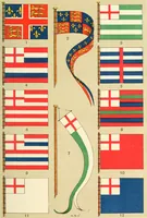 An illustration from British flags, their early history, and their development at sea; with an account of the origin of the flag as a national device (1922)