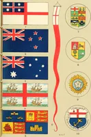 An illustration from British flags, their early history, and their development at sea; with an account of the origin of the flag as a national device (1922)