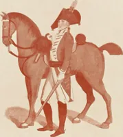 An illustration from British military prints (1909)