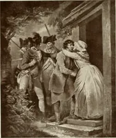 An illustration from British military prints (1909)