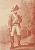 An illustration from British military prints (1909)