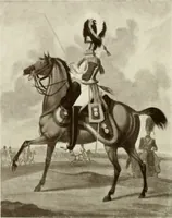 An illustration from British military prints (1909)